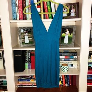 [Forever 21] Turquoise bodycon dress
